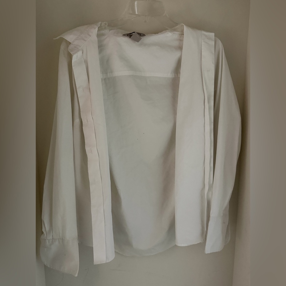 H&M White Button Down Shirt